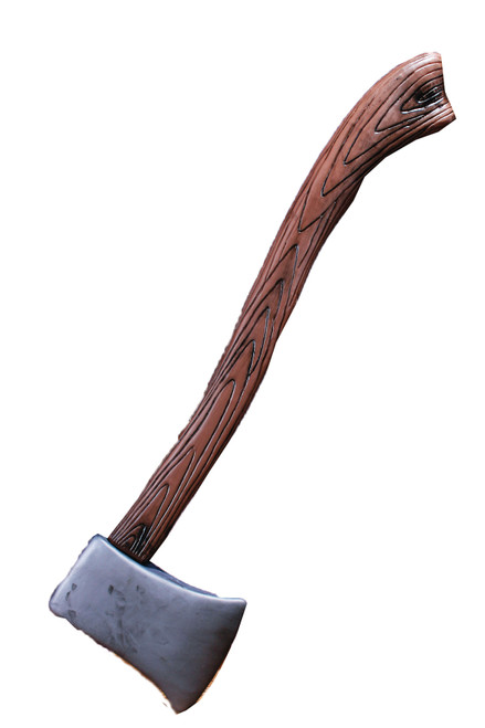 24" Brown and Silver Adult Halloween Ax Costume Accessory - IMAGE 1
