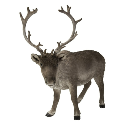 30" Standing Reindeer Outdoor Garden Statue - IMAGE 1
