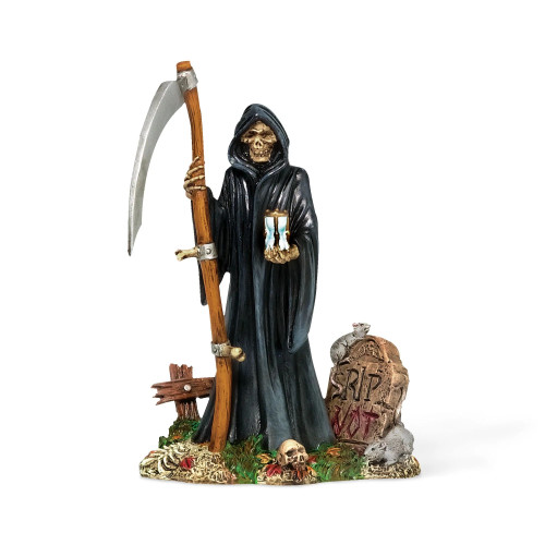 Department 56 Village Halloween The Grim Reaper with Hourglass - #810636 - IMAGE 1