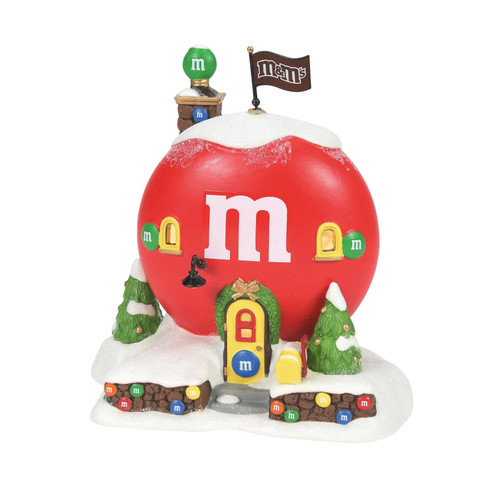 Department 56 North Pole Series Lighted Red's M&M Cottage - 6013435 - IMAGE 1