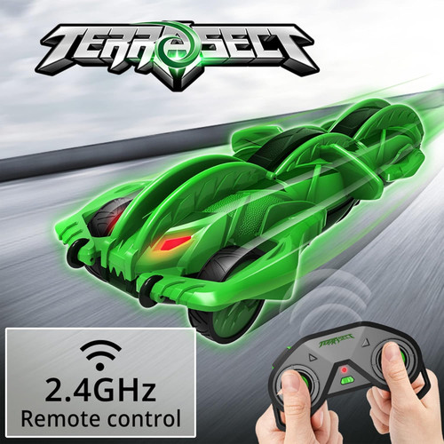 Terrasect Remote Control Transforming Vehicle - 14.25" - Green - IMAGE 1