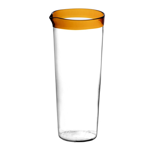 Borosilicate Glass Carafe - 20 fl oz - Clear and Amber - IMAGE 1