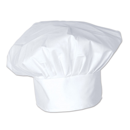 Club Pack of 12 White Adult Unisex Chef's Toque Hats Halloween Costume ...