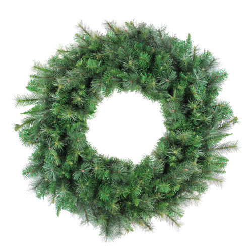 Real Touch™️ Canyon Mixed Pine Artificial Christmas Wreath - 48" - Unlit - IMAGE 1
