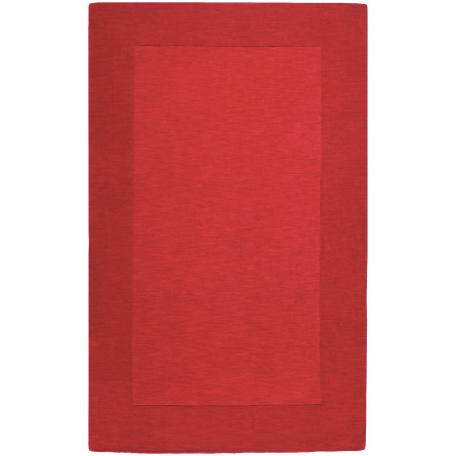 5' x 8' Magical Moments Bittersweet and Appalachian Cherry Red Wool Area Throw Rug - IMAGE 1