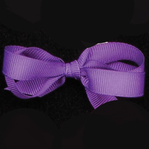 Purple Woven Edge Grosgrain Craft Ribbon 1" x 88 Yards - IMAGE 1