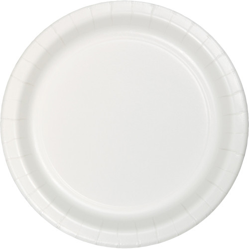 Club Pack of 900 White Paper Party Banquet Dinner Plates 9" - IMAGE 1