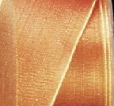 Orange and Gold Wired Edge Craft Ribbon 0.5" x 100 Yards - IMAGE 1