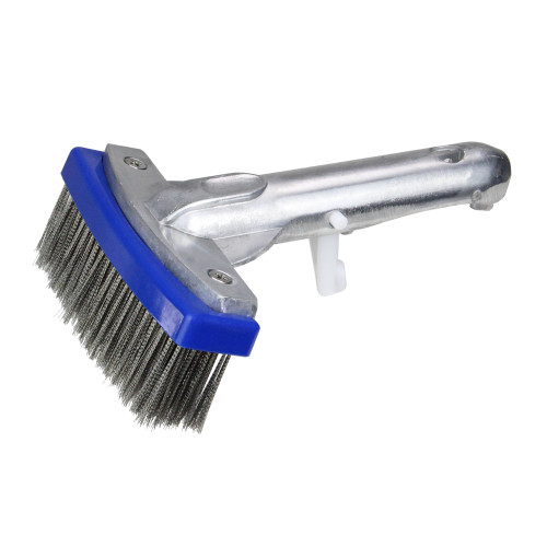 5.5" Stainless Steel Algae Swimming Pool Brush Head - IMAGE 1
