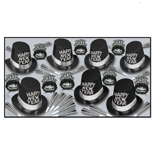 The Black Tie Kit For 50 People for New Year's Eve - IMAGE 1