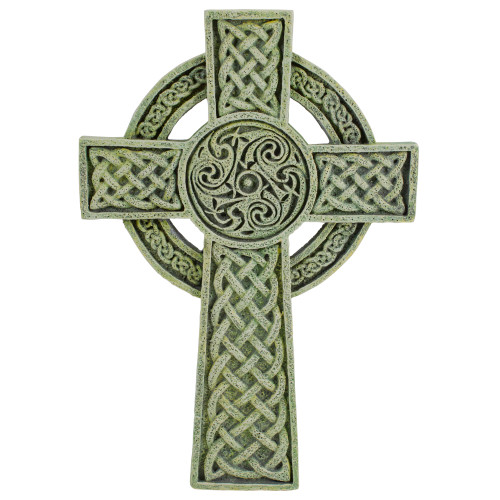 Joseph's Studio Irish Celtic Wall Cross Decoration - 9.5" - IMAGE 1