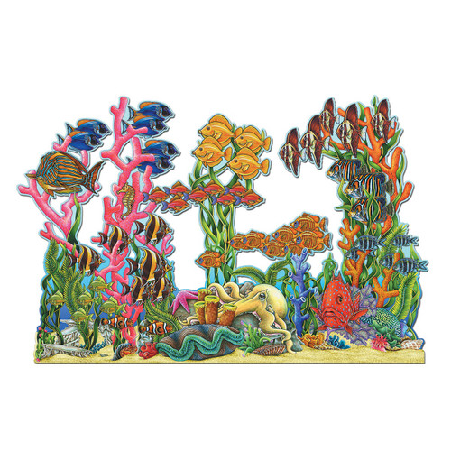 Club Pack of 12 Vibrantly Colored Under Water Seascape Party Decoration 37 - IMAGE 1