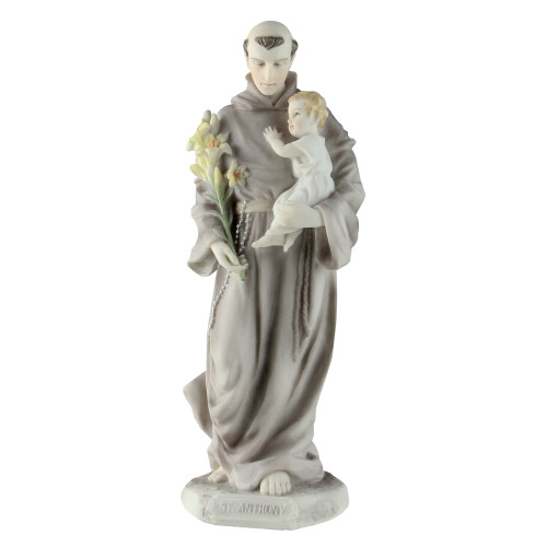 8" Galleria Divina Religious St. Anthony with Child Figure - IMAGE 1