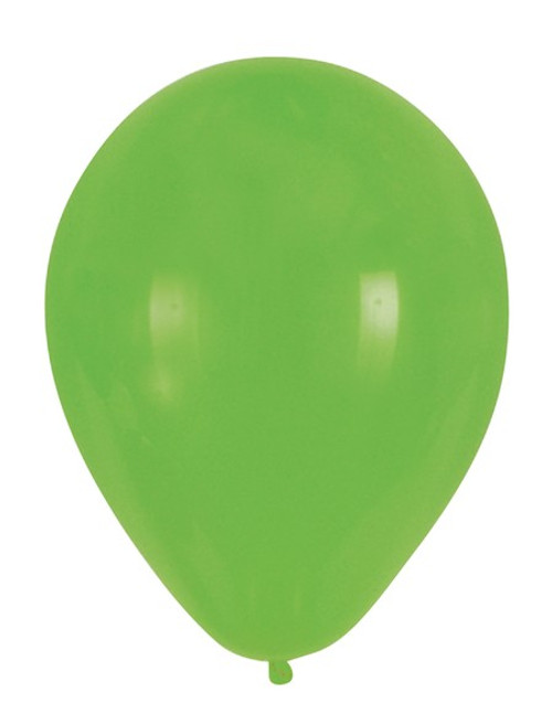 Club Pack of 180 Fresh Lime Latex Party Balloons 12" - IMAGE 1