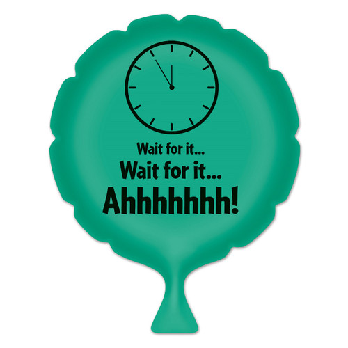 Set of 6 Green "Wait For It Whoopee" Cushion April Fools Day Party Favors 8" - IMAGE 1