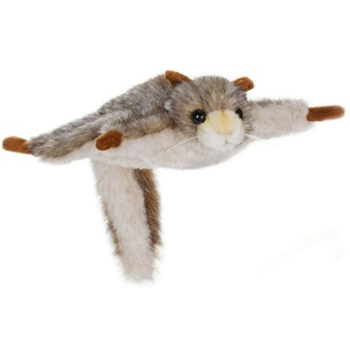 Handcrafted Gliding Squirrel Stuffed Animal - 8.25" - Set of 6 - IMAGE 1