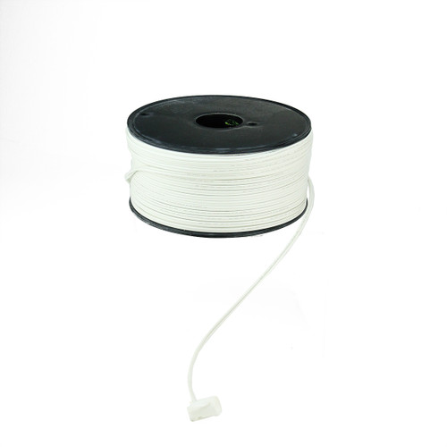 White 18 Gauge C7 Christmas Wire Spool, 500ft - IMAGE 1