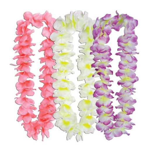 Island Oasis Floral Leis Costume Accessory - 36" - Multicolor - Pack of 12 - IMAGE 1