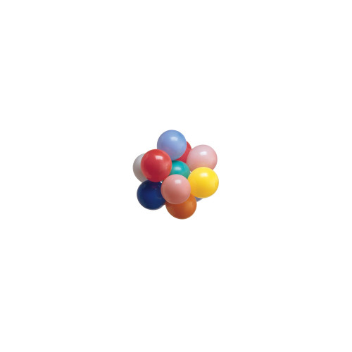 Club Pack of 240 Subtle Colored Round Party Balloons 9" - IMAGE 1