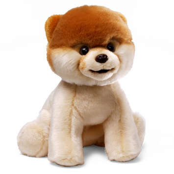 9" Boo The World's Cutest Dog Soft and Silky Tan Plush Stuffed Animal Toy - IMAGE 1