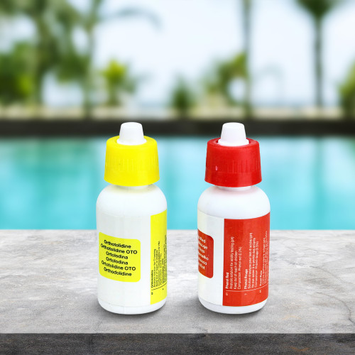 Set of 2 Test Kit Refill Bottles for Swimming Pools - IMAGE 1