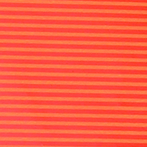 Orange and Yellow Striped Gift Wrap Crafting Paper 27" x 328' - IMAGE 1