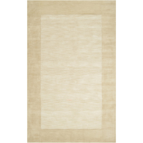 2' x 3' Beige and Ivory Hand Loomed Rectangular Area Throw Rug - IMAGE 1