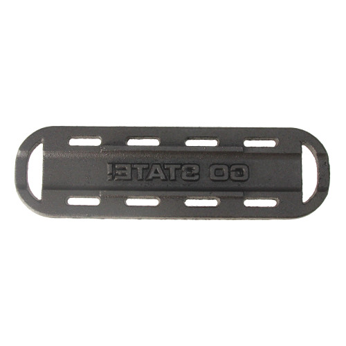 NCAA "Go State" Hot Dog Cast Iron Branding Grill Iron Accessory - IMAGE 1