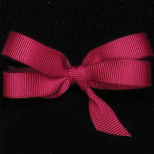 Wine Red Woven Edge Grosgrain Craft Ribbon 0.625" x 132 Yards - IMAGE 1