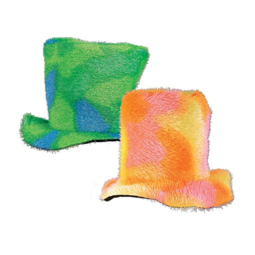 Unisex Mod Tops Hat Adult Costume Accessory - One Size - Pack of 6 - IMAGE 1