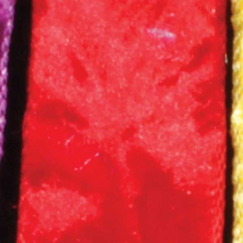 Red Crushed Velvet Craft Ribbon 0.5" x 22 Yards - IMAGE 1