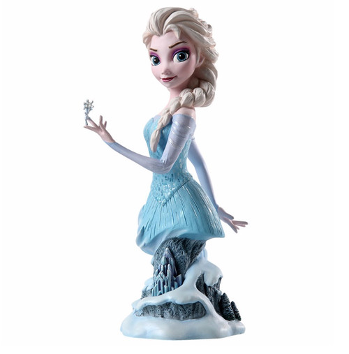 7.25" Blue and White Frozen Elsa Tabletop Figurine - IMAGE 1