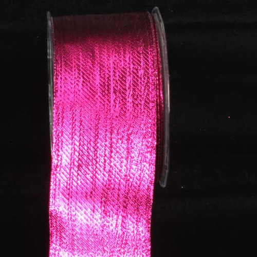 Shimmering Pink Contemporary Wired Craft Ribbon 2.5" x 54 Yards - IMAGE 1