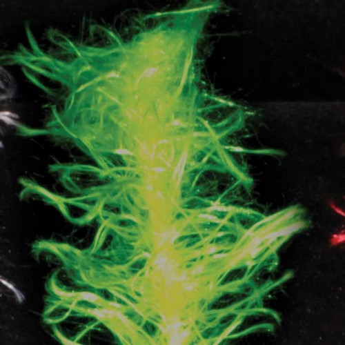 Soft and Silky Lime Green Feather Boa Craft Ribbon Trim 1" x 110 Yards - IMAGE 1