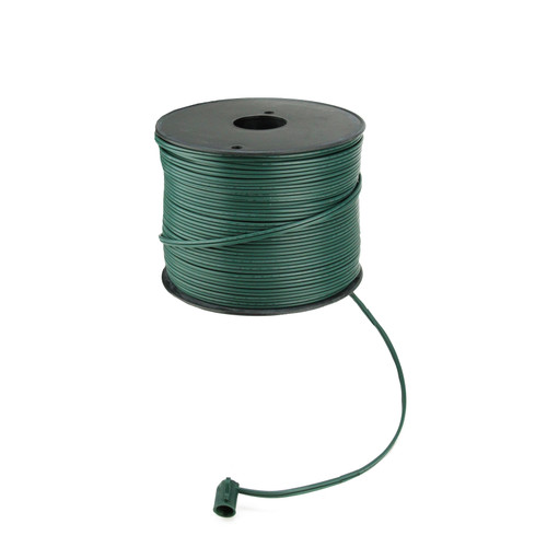 500' Green 18 Gauge C7 Christmas Wire Spool - IMAGE 1