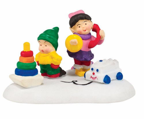 2" Yellow and Pink Fisher Price Toys Christmas Tabletop Decor - IMAGE 1