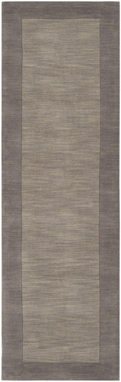 2.5' x 8' Magical Moments Bittersweet and Appalachian Gray Wool Area Throw Rug - IMAGE 1