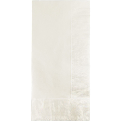 2-Ply Disposable Dinner Napkins - 8" - White - Club Pack of 600 - IMAGE 1