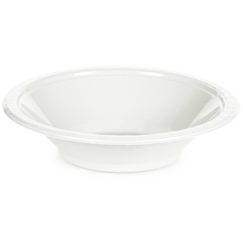 Round Disposable Party Bowls - 12 oz. - White - Club Pack of 240 - IMAGE 1