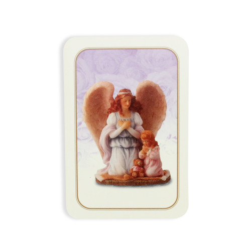 Club Pack of 25 Seraphim Classics 'Why God Made Little Girls' Prayer Cards 3.5" - IMAGE 1