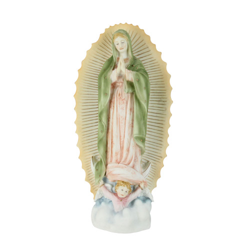 Galleria Divina Collection Our Lady of Guadalupe Figurine - 9.5" - IMAGE 1