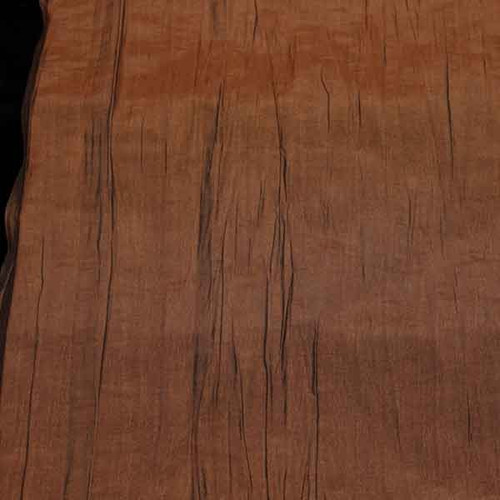 Brown Edge Pleated Tulle Craft Ribbon 20" x 2.7 Yards - IMAGE 1