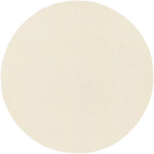 White Slip Resistant Liner for an 8' Round Area Throw Rug - IMAGE 1