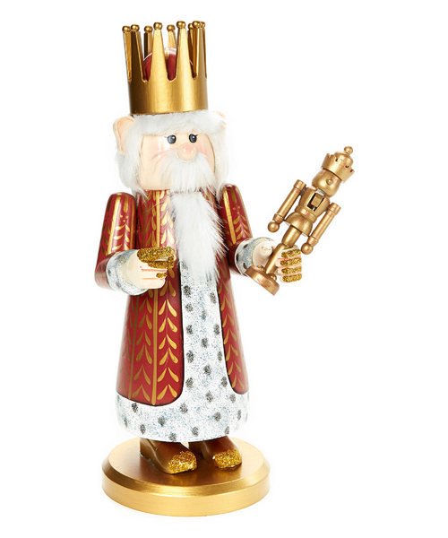 13.5" Zims Heirloom Collectibles King Midas Christmas Nutcracker - IMAGE 1