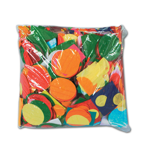 Club Pack of 25 Multicolor Arcade Confetti Bags 8 oz. - IMAGE 1