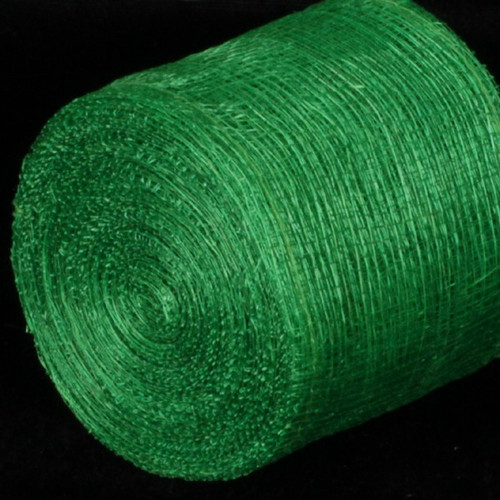 Lime Green Fiber Craft Ribbon 3" x 64 Yards - IMAGE 1