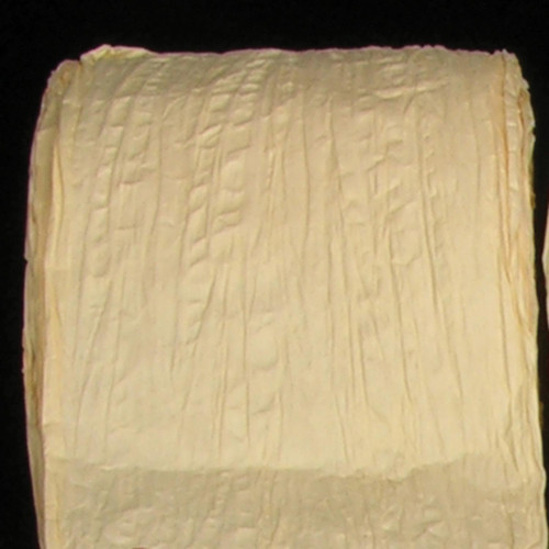 Ivory Semi Crushed Paper Craft Ribbon 4" x 108 Yards - IMAGE 1