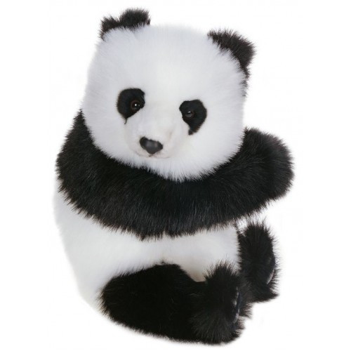 Handcrafted Plush Panda Cub - 16" - Large - Set of 2 - IMAGE 1