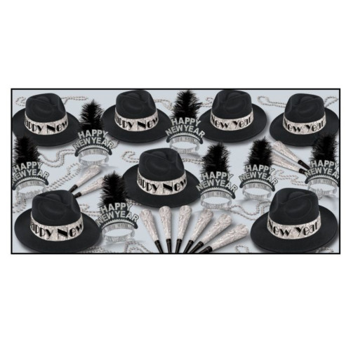 The Swingin' Silver Kit For 50 People for New Year's Eve - IMAGE 1