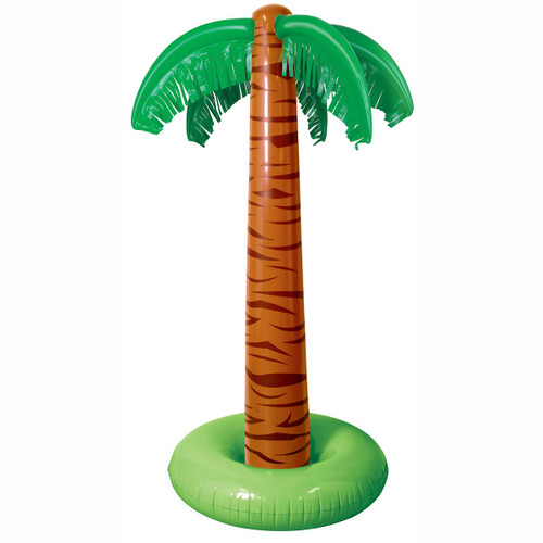 Inflatable Tropical Palm Tree - 5' - Green and Brown - IMAGE 1